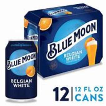 Blue Moon 12 Pack Cans