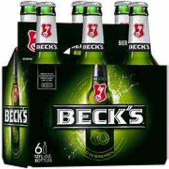 Becks 6Pack 12oz Bottles
