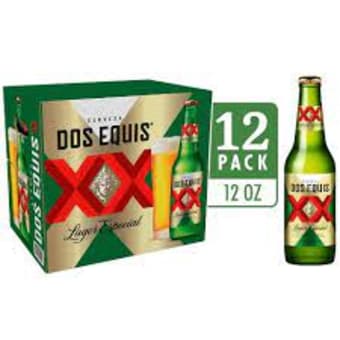 Dos Equis Lager 12Pack 12oz Bottles