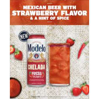 Modelo Chelada Fresa Picante 12 Pack 24oz Cans