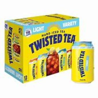 Twisted Tea Light Party Pack Variety 12 Pack Cans