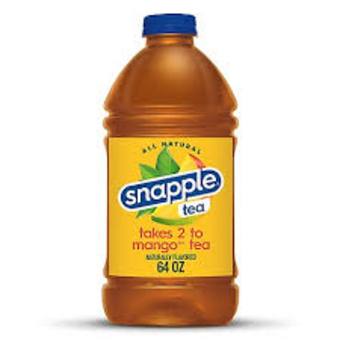 Snapple Takes 2 to Mango 64oz Bottle