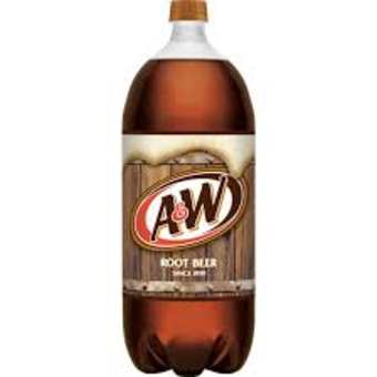 A&W Root Beer 2liter Bottle