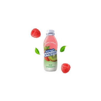 Snapple 12Pack Zero Sugar Kiwi Strawberry