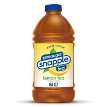 Snapple Zero Sugar Lemon Tea 64oz Bottle