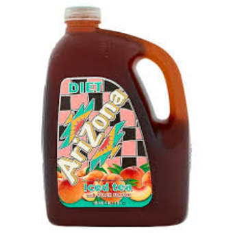 Arizona Diet Iced Tea with Peach Gallon Bottle
