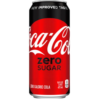 Coca-Cola Zero 16 oz can