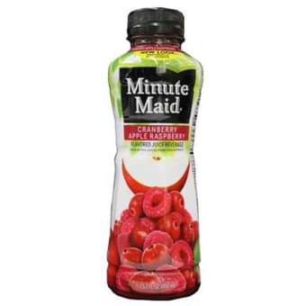 Minute Maid Rasberry 12 oz bottle