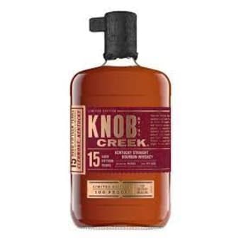 KNOB CREEK 15 YEARS STRIGHT BOURBON