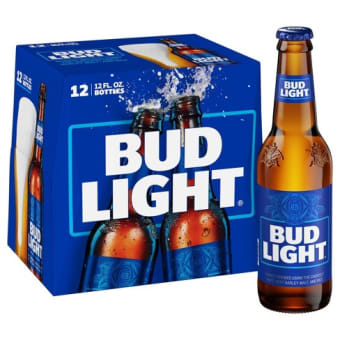 Bud Light Beer - 12 bottles / 12oz