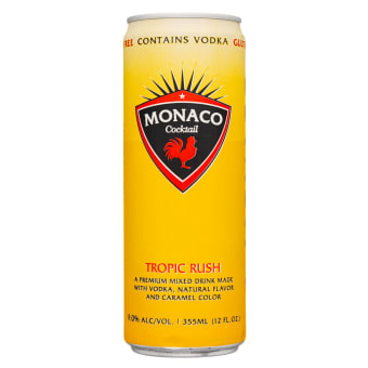 Monaco Tropic Rush Cocktail - 1 can / 12oz