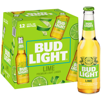 Bud Light Lime Beer - 12 bottles / 12oz