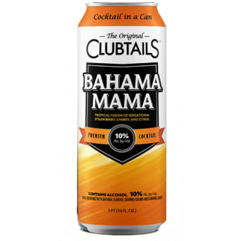 Clubtails Bahama Mama Cocktail - 1 can / 16oz