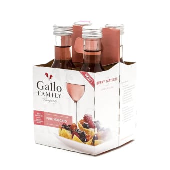 Gallo Family Pink Moscato - 4 bottles / 187mL
