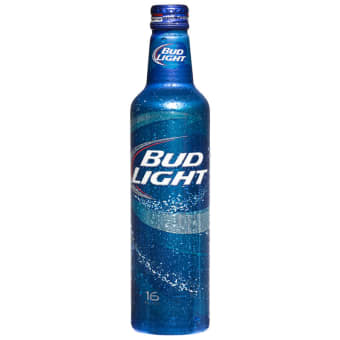 Bud Light Beer Aluminum - 1 bottle / 16oz