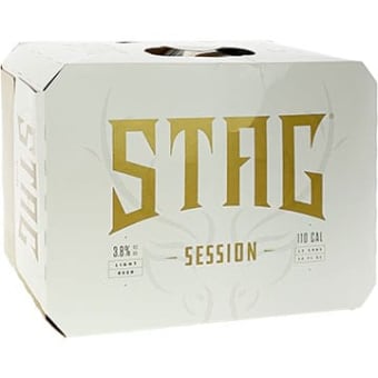 Stag Session Beer - 12 cans / 12oz