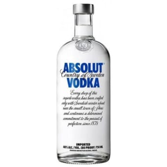 Absolut Vodka - 750mL