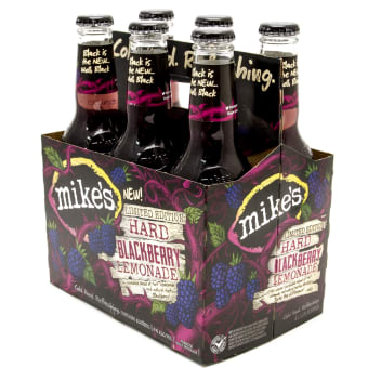 Mike's Hard Blackberry Lemonade Seltzer - 6 bottles / 11.2oz