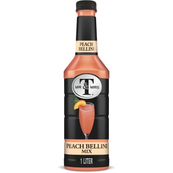 Mr & Mrs T Peach Bellini Mix - 1L