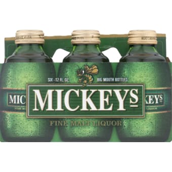 Mickey's Fine Malt Liquor - 6 bottles / 12oz