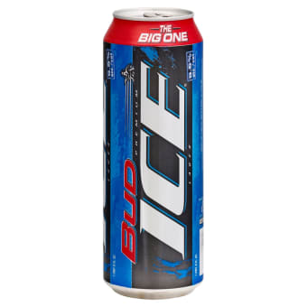 Bud Ice Beer - 1 can / 25oz