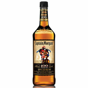 Captain Morgan 100 Proof Spiced Rum - 750mL
