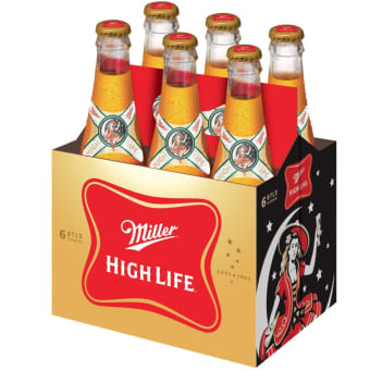 Miller High Life - 6 Pack/ 12oz