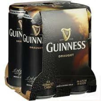 Guinness Draught - 4 Pack/ 14.9oz