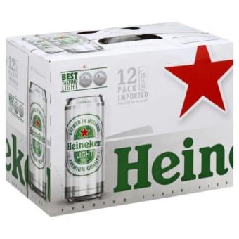 Heineken Light - 12 Pack/ 12oz