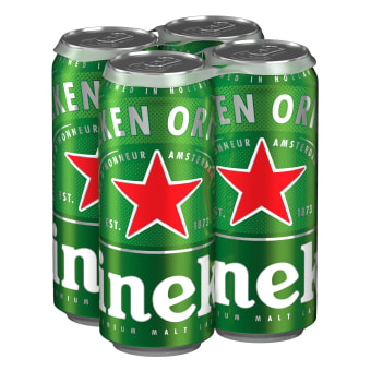 Heineken - 4 Packs/ 16oz Can