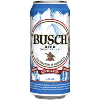 BUSCH SINGLE 16OZ