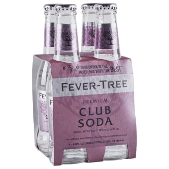 Fever Tree Club Soda - 4 pack / 200mL