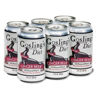 Goslings Diet Ginger Beer - 6 pack / 12oz