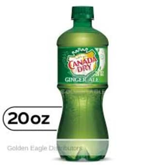 Canada Dry Ginger Ale 20oz 24 Pack Bottles