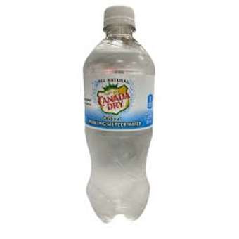 Canada Dry Seltzer 20oz 24 Pack Bottles