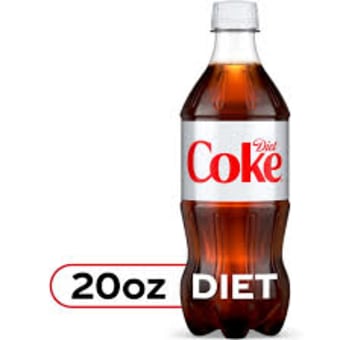 Diet Coke 20oz 24 Pack Bottles