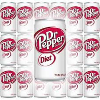 Diet Dr. Pepper 7.5 24pack Cans