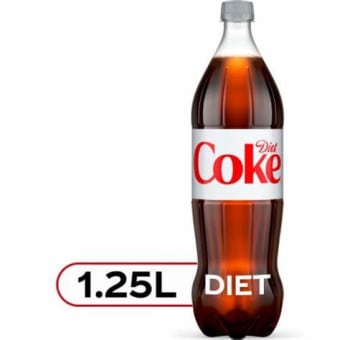 Diet Coke 1.25 Liter Case