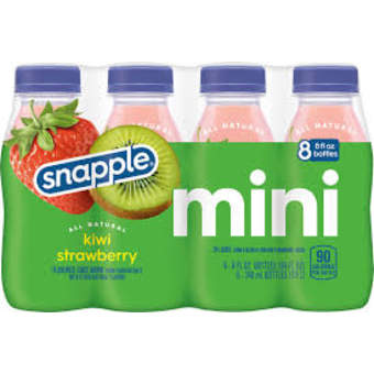 Snapple Mini Kiwi Strawberry 8 Pack