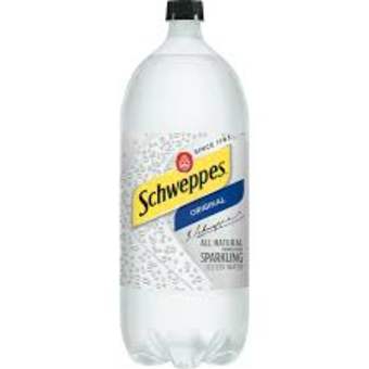 Schweppes Original Seltzer 2liter Bottle