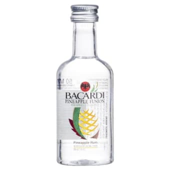 BACARDI PINEAPPLE FUSION RUM 375ML