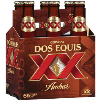 Dos Equis Amber 6 pack 6 pack bottles
