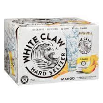 White Claw Mango 12 pack 12 pack cans