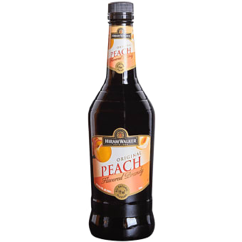 Hiram Walker Peach Brandy - 1L