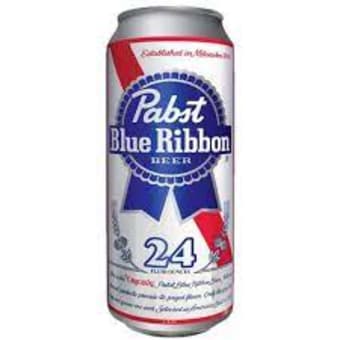 Pabst Blue Ribbon 24 oz can