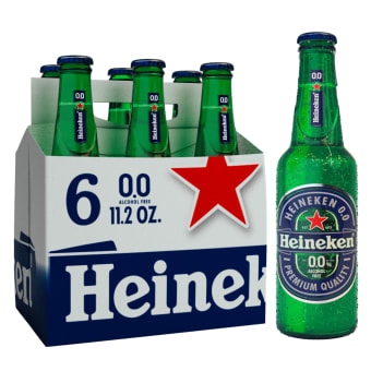 Heineken 0.0 6 Pack 12oz Bottles