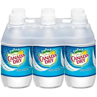 CANADA DRY CLUB SODA 6PK
