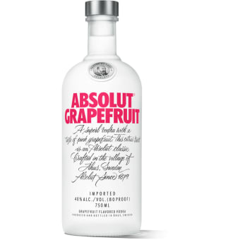 ABSOLUT GRAPEFRUIT 750ML