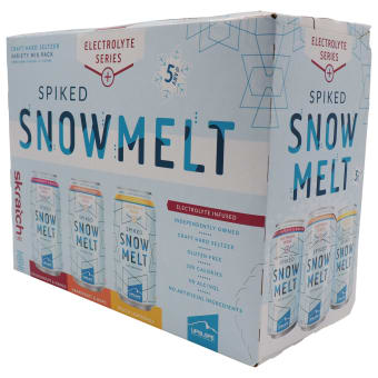Upslope Snow Melt Variety Pack - Spiked Seltzer - 12 cans / 12oz