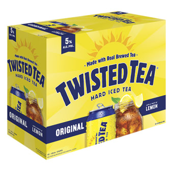 Twisted Tea Hard Iced Tea Original - 12 cans / 12oz